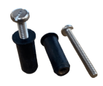 Top Fixing White Toilet Seat Hinge Kit — Replacement Fittings for Celmac Seats - Image 5