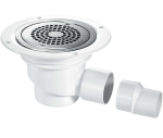 Wet Floor Gully Shower Drain McALPINE TSG1-ANTI/LG Trapped Anti-Ligature