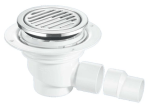 Wet Room Shower Gully Drain McALPINE TSG1-R125SS for Tiled Floor - Trapped - Image 3