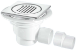 Wet Room Gully Shower Drain McALPINE TSG1-T150SS for Tiled Floor Trapped