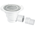 Wet Room Gully McALPINE TSG1SS-SL-NSC Shower Drain for Sheet Flooring Trapped