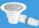 Wet Room Gully Shower Drain McALPINE TSG1SS-SL-SC for Sheet Flooring Trapped - Image 2