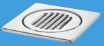 McALPINE TSG2-T150SS Wet Room Shower Gully Drain for Tiled Floor - Trapped - Image 2