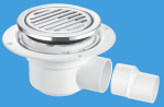 Wet Room Gully Shower Drain McALPINE TSG50-R125SS for Tiled Floor Trapped - Image 2