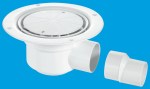 McALPINE TSG50WH Wet Room Shower Gully Drain for Sheet Flooring - Trapped - Image 2
