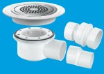 McALPINE TSG52-ANTI/LIG Wet Room Shower Gully Drain for Sheet Flooring 2 Piece - Image 2