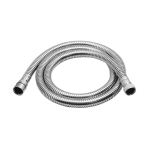 Vado Flexible Shower Hose 150cm Chrome Standard Bore Lead