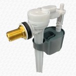 WRAS 1/2" Side Entry Toilet Cistern Water Inlet Float Valve with Brass Thread - Image 5
