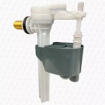 WRAS 1/2" Side Entry Toilet Cistern Water Inlet Float Valve with Brass Thread - Image 2