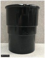 Gutter Down Pipe Rainwater Joiner Connector for 68mm Black Drain Pipe - Image 2