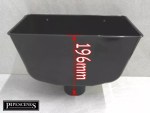 Rainwater Down Pipe Hopper Black for 68mm Round 65mm Square Downpipe - Image 3