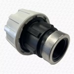 32mm Blue MDPE Threaded Adaptor Joiner to 3/4" BSP Female Thread to Iron etc... - Image 3