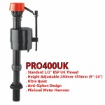 Fluidmaster Toilet Cistern Repair Kit Dual Flush Valve & Inlet Ball Valve with Bolts - Image 4