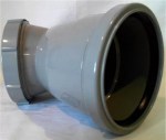 110mm Soil Pipe Access Bend | 4" Grey Elbow with Inspection Eye - Image 4