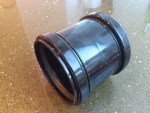 110mm Black Soil Pipe Coupling Joiner | 4" Non-Slip Connector - Image 2
