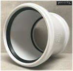 White 110mm Soil / Vent Pipe SLIP Coupler - Image 5