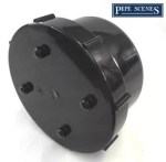 110mm Black Soil Pipe Rodding Point Access Cap | Dual Fit Screw Plug - Image 3