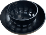 Soil Pipe 110mm Mushroom Vent Cowl BLACK Solvent Stack Pipe Vent - Image 3