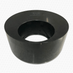 110mm to 50mm Black Solvent Weld Offset Reducer | 110mm x 55mm Soil Pipe Cap