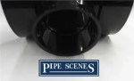 Solvent 110mm Soil Pipe 2" 50mm 55mm Waste Boss Reducer Black Glued - Image 3