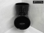 Solvent 110mm Soil Pipe Swept Tee Branch Double Socket - Black Glued D/S - Image 4