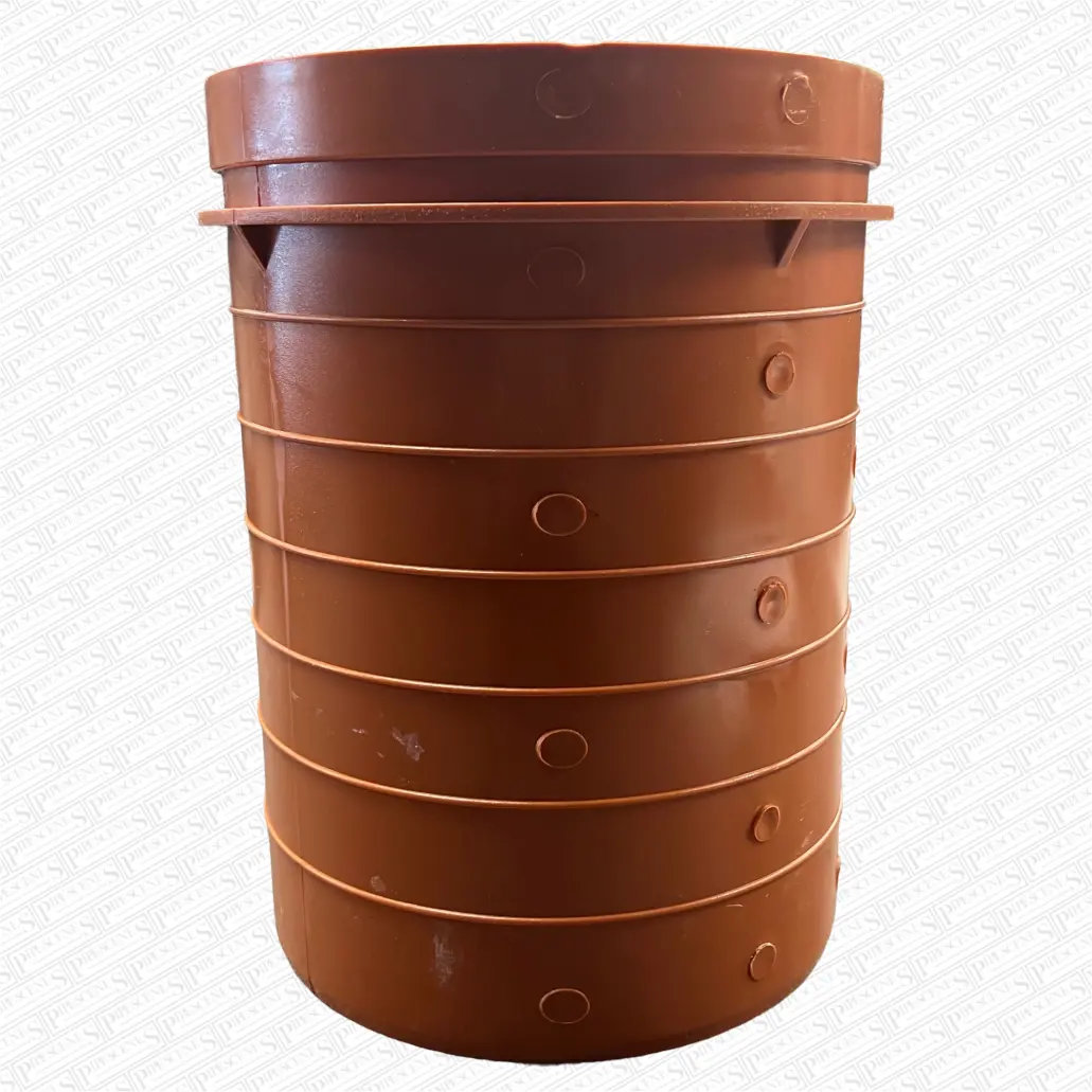 180mm x 255mm Underground Drainage Bottle Gully Extension Riser ...