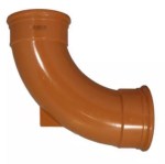 110mm Underground Soil Drainage Pipe Rest Bend 87.5° Long Radius Elbow