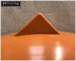 110mm Terracotta Underground Drainage Rest Bend | 87.5° Long Radius Double Socket - Image 2
