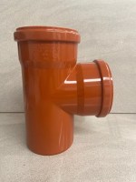Drainage Tee Double Socket For Underground 4 Inch 110MM
