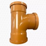 Underground 110mm Soil Pipe Tee Junction Coupling TRIPLE SOCKETED - Image 5