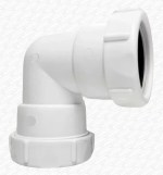 50mm 52mm 55mm Elbow Bend 90° Compression Multifit 2" Shower Urinal Drain