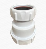 50 52 55mm - 40 42 43mm Joiner Coupling Compression Multifit Waste Pipe Join
