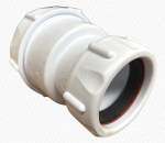 50 52 55mm To 40 42 43mm Waste Pipe Joiner Coupling Compression Multifit - Image 4
