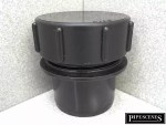 BLACK 36mm 1.25" Waste Access Cap / Rodding Eye - Image 2