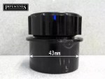 BLACK 43mm 1.5" Waste Access Cap / Rodding Eye - Image 2