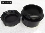 BLACK 55mm 2" Waste Access Cap / Rodding Eye - Image 3