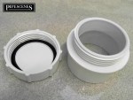 WHITE 55mm 2" Waste Access Cap / Rodding Eye - Image 2