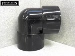 BLACK 32mm 36mm Solvent Weld Glue Waste Pipe Elbow Knuckle Bend 90° - Image 4