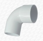 Solvent Weld 90 Degree Conversion Bend Elbow M&F - Waste Water Glue Fitting 55mm