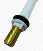 PRO FLUSH 1/2" Toilet Cistern Bottom Entry Inlet Fill Valve Brass Shank - Image 4