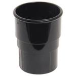 Gutter Down Pipe Rainwater Joiner Connector for 68mm Black Drain Pipe