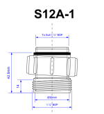 McAlpine S12A-1 Trap & Waste Thread 1 1/4" Bathroom Basin Size - 1" Extension - Image 2