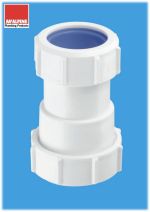 Waste pipe adapter UK to European