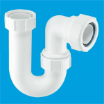 McAlpine SA10 32mm Basin Sink Waste U Bend P Trap Multifit 1 1/4"