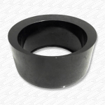 110mm to 82mm Black Soil Pipe Offset Reducer 4 Inch to 3 Inch Adaptor