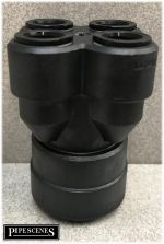 Speedfit Inline 4 Way Pipe Manifold 22mm x 10mm (4) Push fit John Guest - Image 4