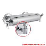 Shower Valve Return Elbow - Converts Hose - Overhead Drench