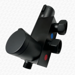 Matt Black Douche Bidet Muslim Shower Spray Brass Thermostatic Kit - Image 8