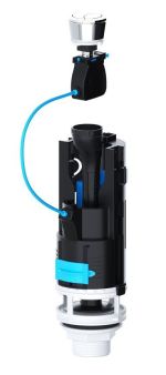 Universal Dual Flush Toilet Valve Syphon 2" & 1.5" Base & 40mm 50mm 60mm Button - Image 8