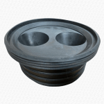 110mm Rubber Push Fit Soil Pipe Twin Waste Adaptor Bung 32mm 40mm Boss
